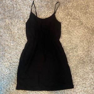 Women’s black short dress